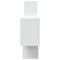vidaXL Wall Shelf White 167.5x18x68 cm Engineered Wood