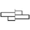 vidaXL Wall Shelf Black 167.5x18x68 cm Engineered Wood