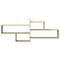 vidaXL Wall Shelf Sonoma Oak 167.5x18x68 cm Engineered Wood