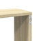 vidaXL Wall Shelf Sonoma Oak 167.5x18x68 cm Engineered Wood