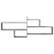 vidaXL Wall Shelf Concrete Grey 167.5x18x68 cm Engineered Wood