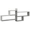 vidaXL Wall Shelf Concrete Grey 167.5x18x68 cm Engineered Wood