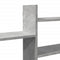 vidaXL Wall Shelf Concrete Grey 167.5x18x68 cm Engineered Wood
