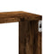 vidaXL Wall Shelf Smoked Oak 167.5x18x68 cm Engineered Wood