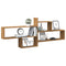 vidaXL Wall Shelf Artisian Oak 167.5x18x68 cm Engineered Wood
