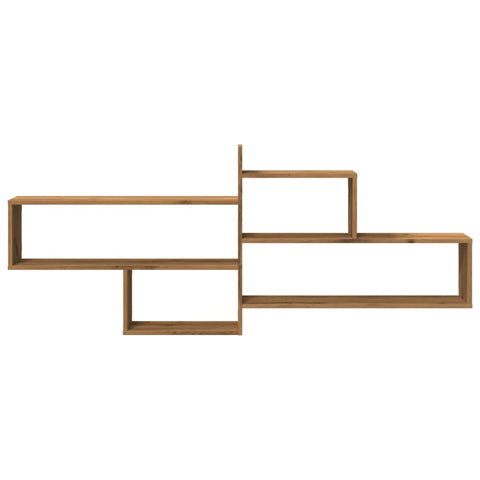 vidaXL Wall Shelf Artisian Oak 167.5x18x68 cm Engineered Wood