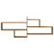 vidaXL Wall Shelf Artisian Oak 167.5x18x68 cm Engineered Wood