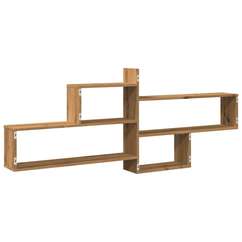 vidaXL Wall Shelf Artisian Oak 167.5x18x68 cm Engineered Wood