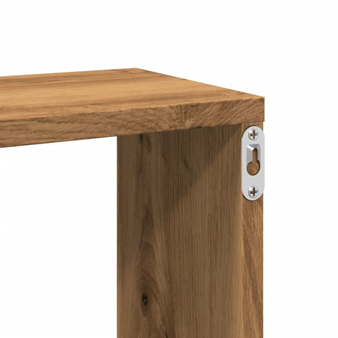 vidaXL Wall Shelf Artisian Oak 167.5x18x68 cm Engineered Wood