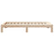 vidaXL Bed Frame without Mattress 90x190 cm Single Solid Wood Pine