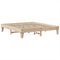 vidaXL Bed Frame without Mattress 200x200 cm Solid Wood Pine