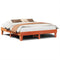 vidaXL Bed Frame without Mattress Wax Brown 180x200 cm Super King Solid Wood Pine