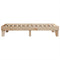 vidaXL Bed Frame without Mattress 100x200 cm Solid Wood Pine