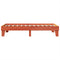 vidaXL Bed Frame without Mattress Wax Brown 90x200 cm Solid Wood Pine