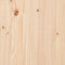 vidaXL Bed Frame without Mattress 135x190 cm Double Solid Wood Pine