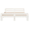 vidaXL Bed Frame without Mattress White 160x200 cm Solid Wood Pine