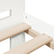 vidaXL Bed Frame without Mattress White 120x190 cm Small Double Solid Wood Pine