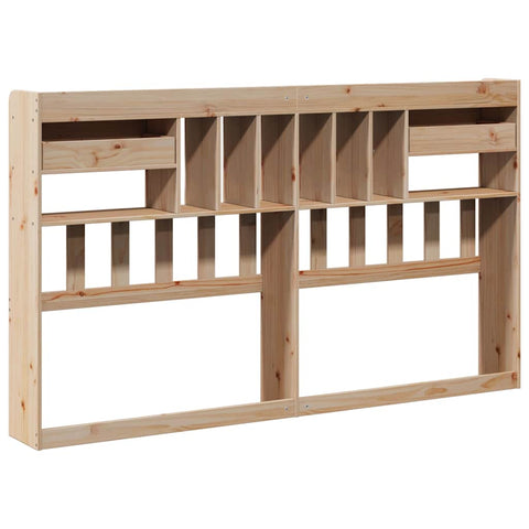 vidaXL Headboard with Storage 180 cm Solid Wood Pine