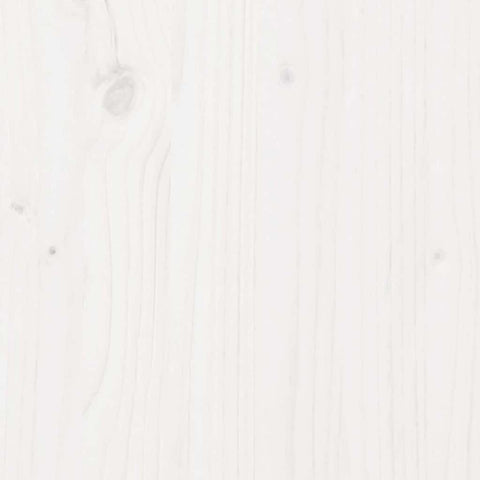 vidaXL Headboard with Storage White 135 cm Solid Wood Pine