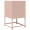 vidaXL Bedside Cabinet Pink 36x39x60.5 cm Cold-rolled Steel