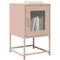 vidaXL Bedside Cabinet Pink 36x39x60.5 cm Cold-rolled Steel