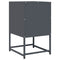 vidaXL Bedside Cabinet Anthracite 36x39x60.5 cm Cold-rolled Steel