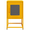 vidaXL Bedside Cabinet Mustard Yellow 36x39x60.5 cm Cold-rolled Steel