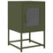 vidaXL Bedside Cabinet Olive Green 36x39x60.5 cm Cold-rolled Steel