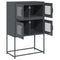 vidaXL Highboard Anthracite 68x39x107 cm Steel