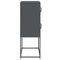vidaXL Highboard Anthracite 68x39x107 cm Steel