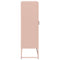vidaXL Highboard Pink 68x39x123 cm Steel