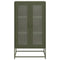 vidaXL Highboard Olive Green 68x39x123 cm Steel