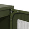 vidaXL Highboard Olive Green 68x39x123 cm Steel