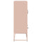 vidaXL Highboard Pink 68x39x111.5 cm Steel