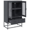vidaXL Highboard Anthracite 68x39x111.5 cm Steel