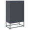 vidaXL Highboard Anthracite 68x39x111.5 cm Steel