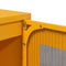 vidaXL Highboard Mustard Yellow 68x39x111.5 cm Steel