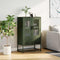 vidaXL Highboard Olive Green 68x39x111.5 cm Steel