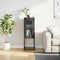 vidaXL Sideboard Black 36x39x107 cm Cold-rolled Steel