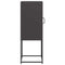 vidaXL Sideboard Black 36x39x107 cm Cold-rolled Steel