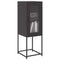 vidaXL Sideboard Black 36x39x107 cm Cold-rolled Steel
