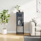 vidaXL Sideboard Anthracite 36x39x107 cm Cold-rolled Steel