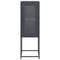 vidaXL Sideboard Anthracite 36x39x107 cm Cold-rolled Steel