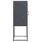 vidaXL Sideboard Anthracite 36x39x107 cm Cold-rolled Steel