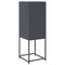 vidaXL Sideboard Anthracite 36x39x107 cm Cold-rolled Steel