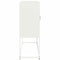 vidaXL Sideboard White 100.5x39x107 cm Cold-rolled Steel