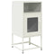 vidaXL Bedside Cabinet White 36x39x78 cm Cold-rolled Steel