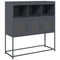 vidaXL Sideboard Anthracite 100.5x39x107 cm Cold-rolled Steel