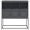 vidaXL Sideboard Anthracite 100.5x39x107 cm Cold-rolled Steel