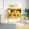vidaXL Sideboard Mustard Yellow 100.5x39x107 cm Cold-rolled Steel
